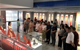 經(jīng)濟(jì)管理系黨總支開展參觀“紅色文化藝術(shù)館”，獻(xiàn)禮建黨100周年活動